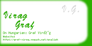 virag graf business card